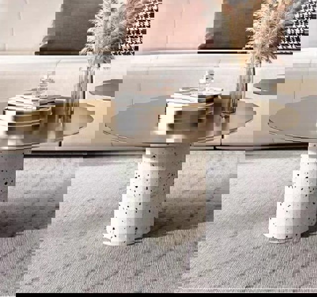 Libra Nesting Coffee Table-Weilai Concept-Short Table ( 80cm Table Top )-Weilai Concept