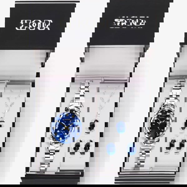 Sekonda Catherine Blue Jewellery & Watch Set 49037