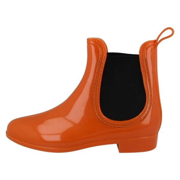 Spot On Ladies Spot On Flat Ankle Wellington Boots X1211