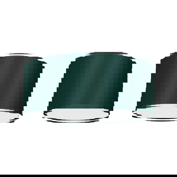 Milagro Verde Hand Made Scandi Style 40cm Ceiling Lamp In A Rich Green Finish Holds 2xE27 LED Bulbs