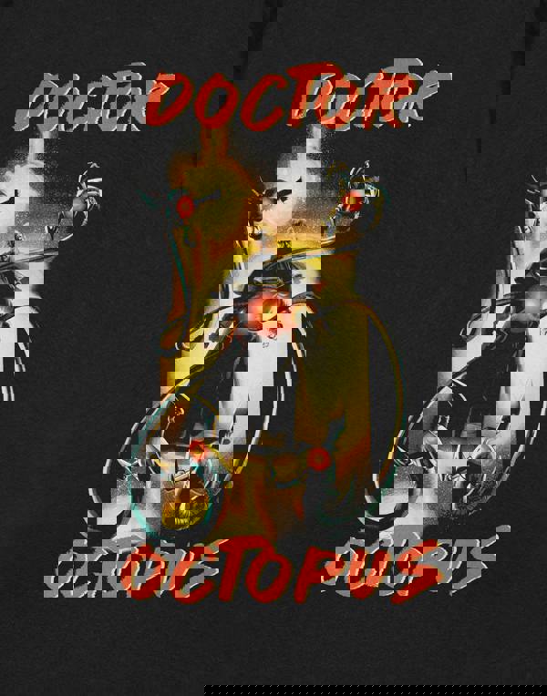 Marvel Mens Black Dr Octopus Short Sleeved T-Shirt