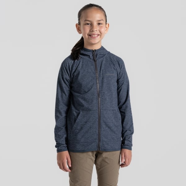 Craghoppers Kid's Frey Nosilife Hooded Jacket - Blue Navy