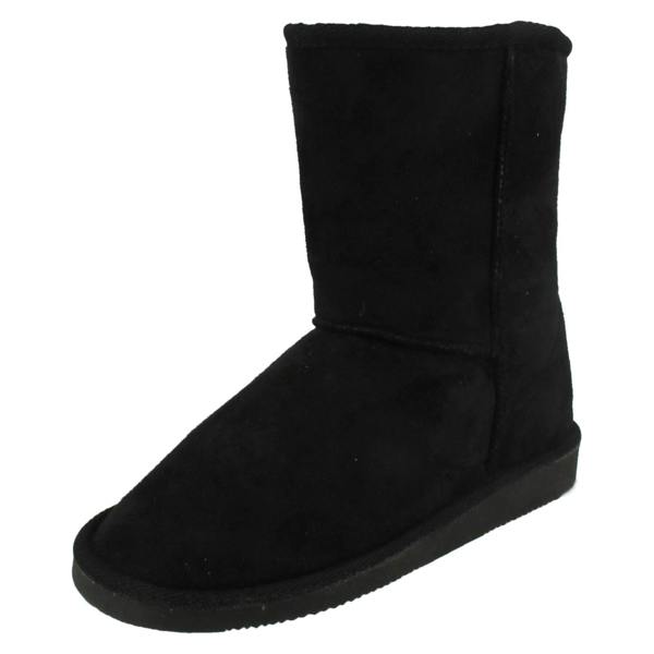Spot On Ladies Spot On Faux Fur Lined Winter Boots