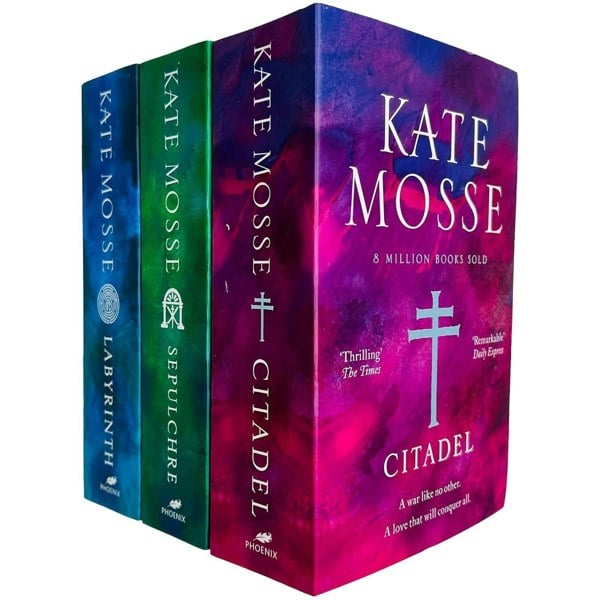 Orion Languedoc Series 3 Book Set By Kate Mosse Labyrinth, Sepulchre & Citadel