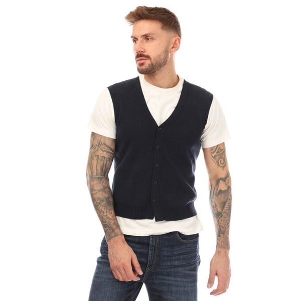 Boss Mens Kortility Vest Top - Dark Blue