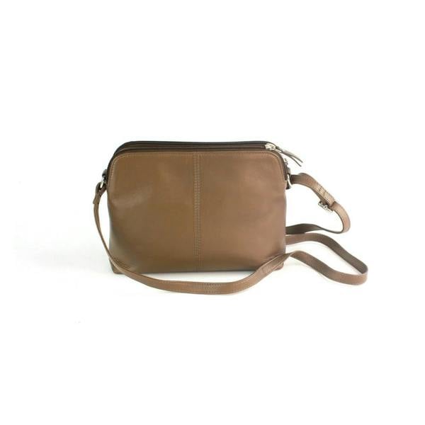 Eastern Counties Leather Terri Leather Handbag - Toffee
