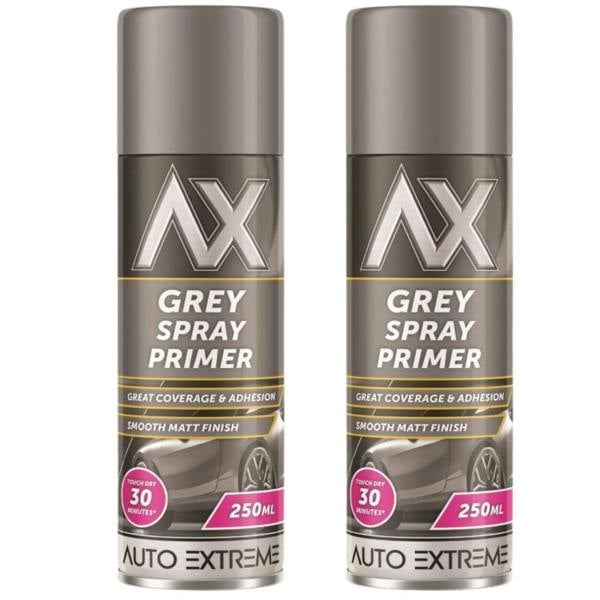 Auto Extreme 2X Auto Extreme Grey Primer Spray Paint 250ml