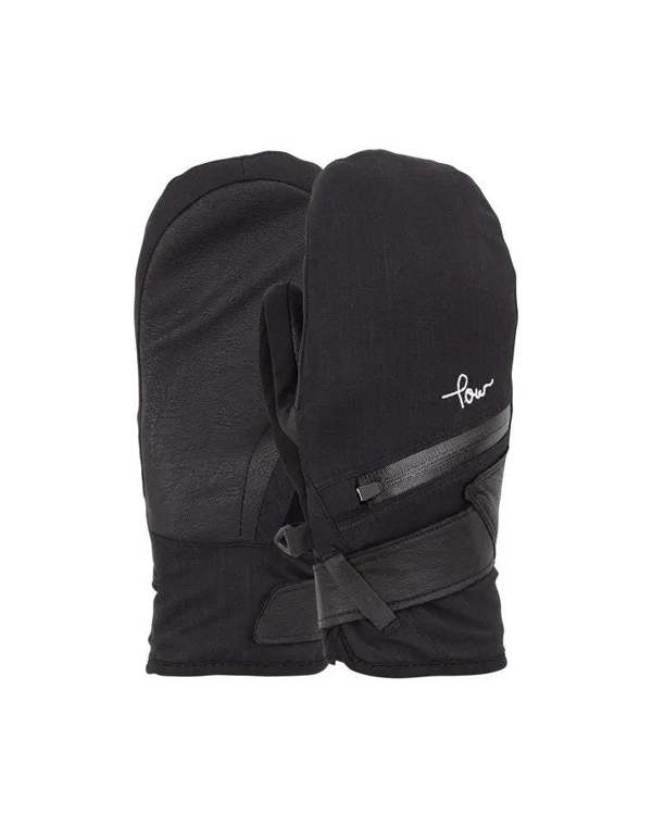 POW Astra Mitt Women's Large Black Snow Mitten