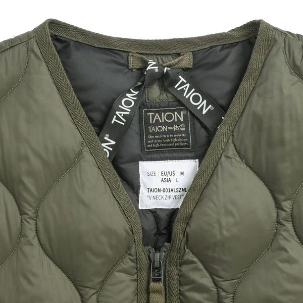 TAION Military V Neck Soft Shell Down Vest