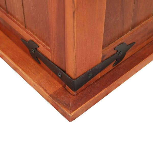 Berkfield Storage Chest 79x34x32 cm Solid Acacia Wood