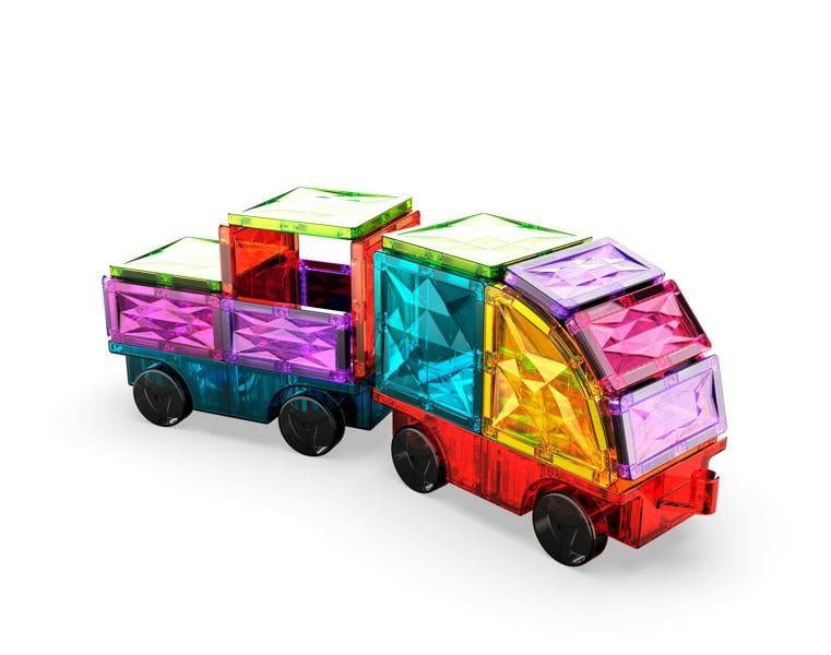 Geomag Magnetic Tiles Gems Vehicles