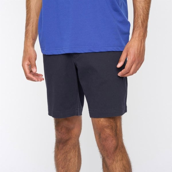 Gabicci G54V01 Mens Washed Stretch Twill Shorts Gabicci Classic - NAVY