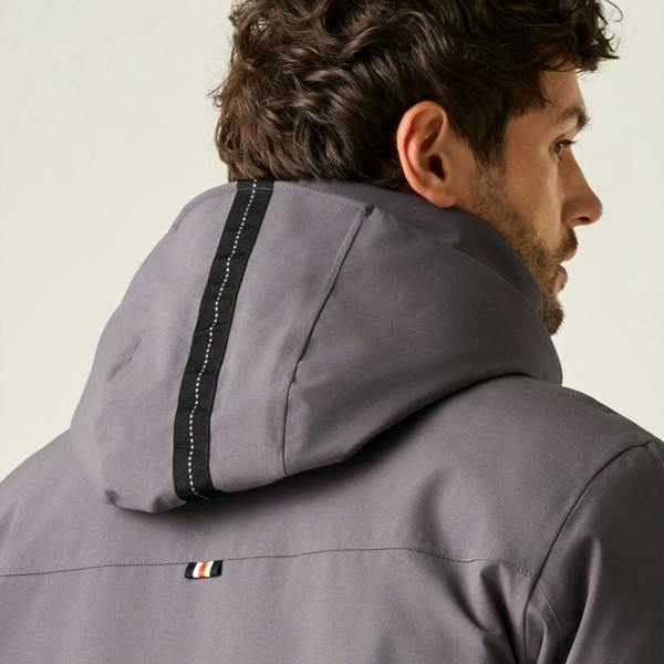Regatta Mens Marron Waterproof Insulated Jacket - Iron - 