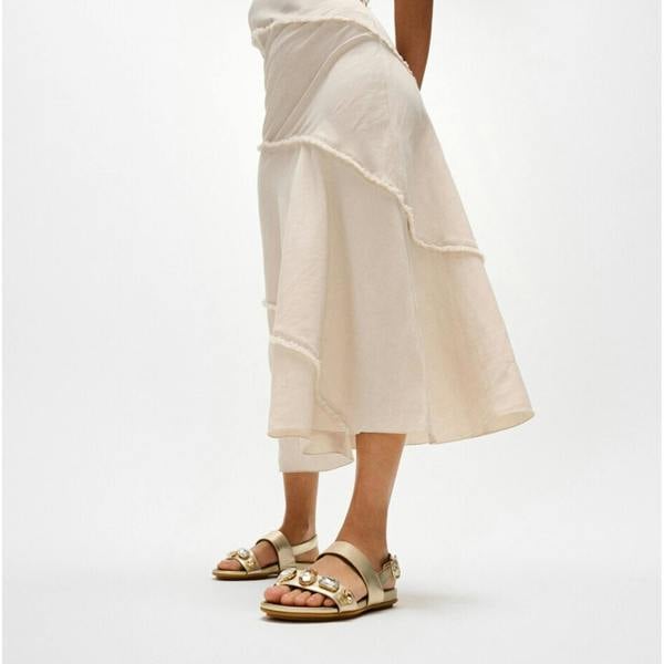 FitFlop FitFlop GRACIE ULTRA Womens Ankle Strap Sandals Platino