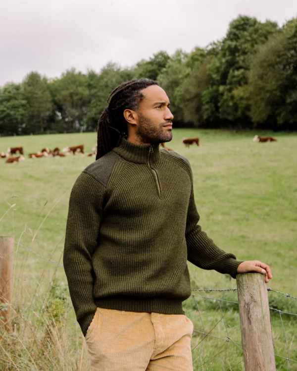 Peregrine  Foxton Quarter Zip Jumper