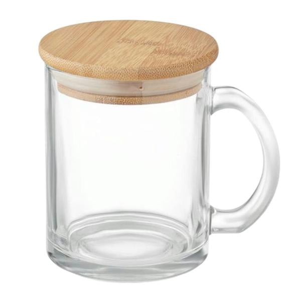 MidOcean Celestial Bamboo Lid 300ml Mug - Transparent - 
