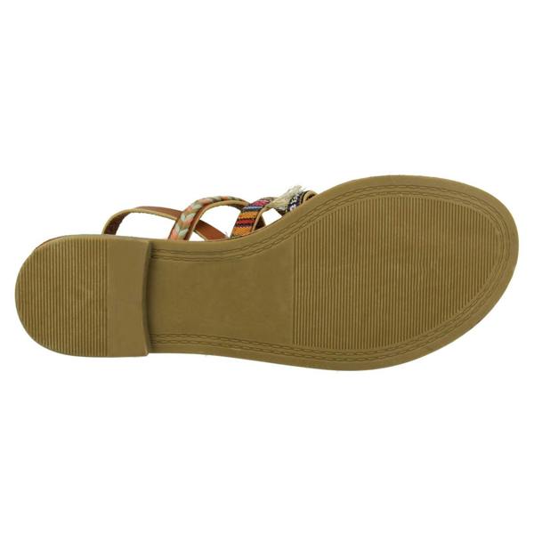 Savannah Ladies Savannah Braided Slingback Sandals