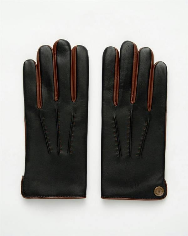Gabicci AGABG04 Two Tone Glove - Black