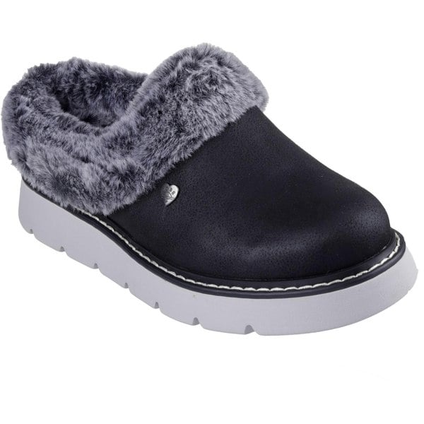 Skechers Womens/Ladies Keepsakes Lite Cozy Blend Slippers - Black