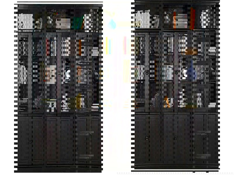 Dorel Home Anita Wall Unit C honey lacquer