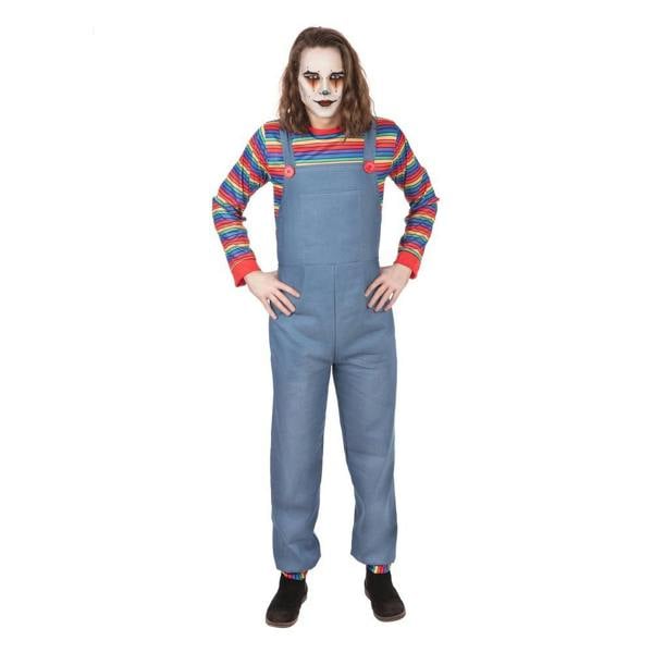 Bristol Novelty Mens Denim Demon Costume - Multicoloured