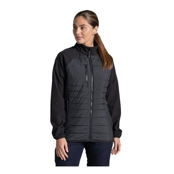 Craghoppers Womens/Ladies Expert Compresslite Hybrid Jacket - Black - 
