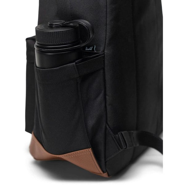 Herschel Bags Herschel Heritage Polyester Unisex Adults Black Backpack - Medium