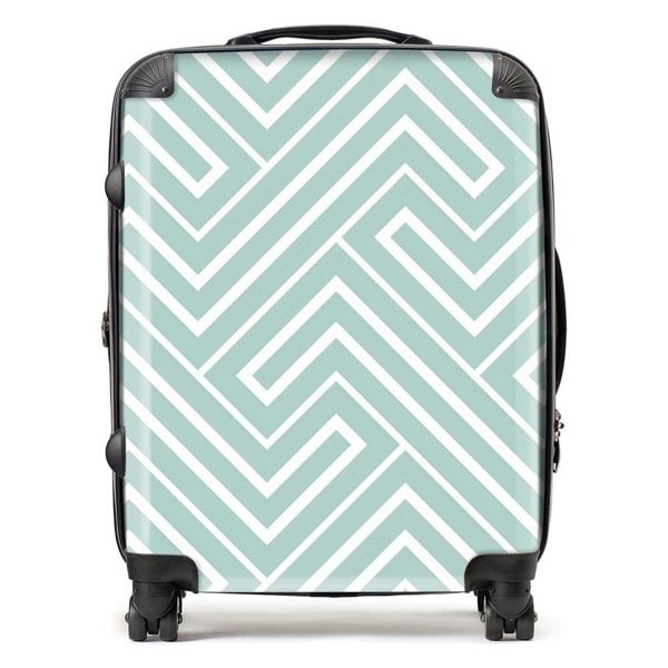 Warren Reed Geometric Modern Ornment Suitcase