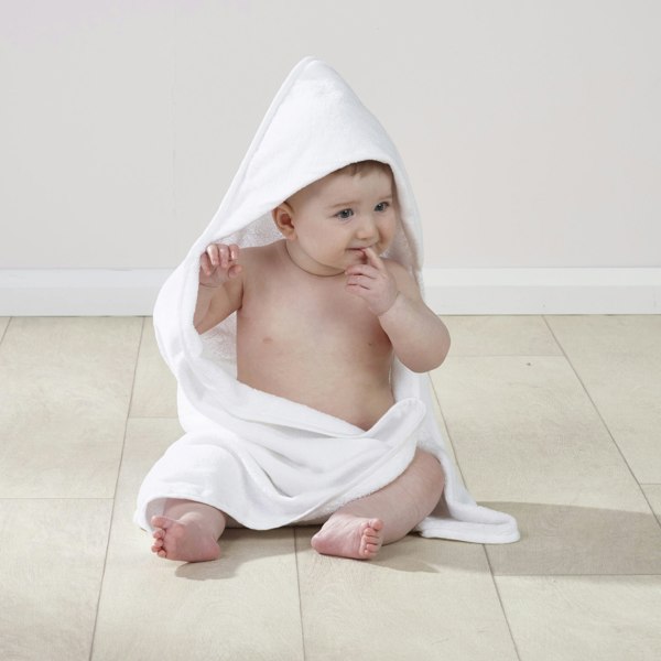 Kinder Valley 2 Pack Hooded Towel White