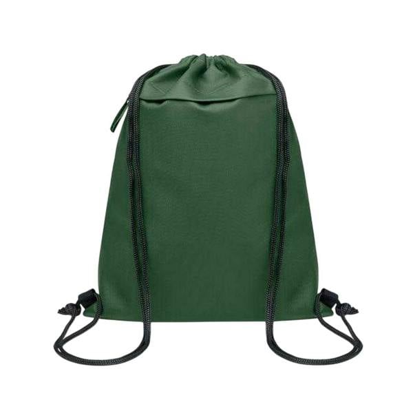 MidOcean RPET Polyester Drawstring Bag - Dark Green - 