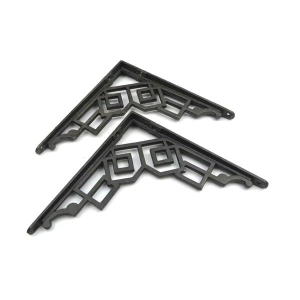 Pair of Art Deco Cast Iron Shelf Bracket