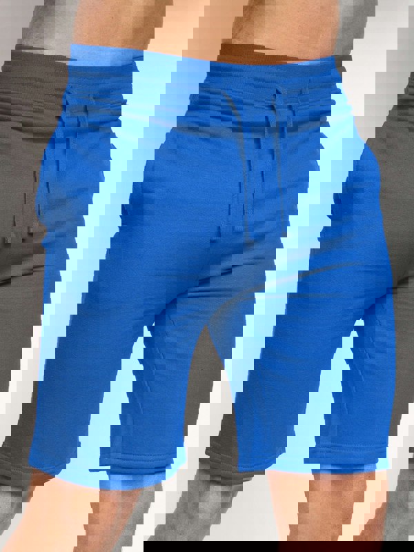 Crosshatch Bengston Jog Shorts Blue