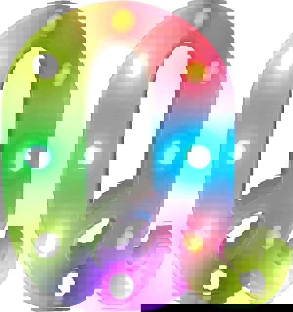 St Helens Battery Operated RGB Letter   With Remote Control Letter Q