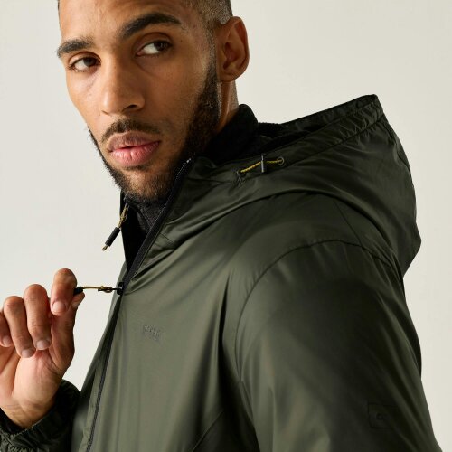 Regatta Mens Kybre Fleece Lined Jacket - Dark Khaki