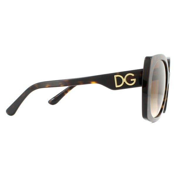 Dolce & Gabbana Sunglasses DG4385 502/13 Havana Brown Gradient Dark Brown