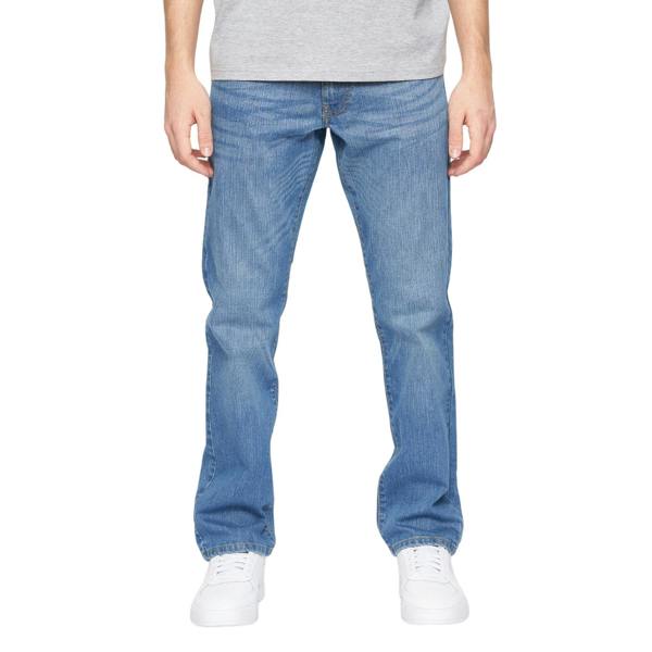 Crosshatch Mens Bandol Straight Leg Jeans - Light Wash - 