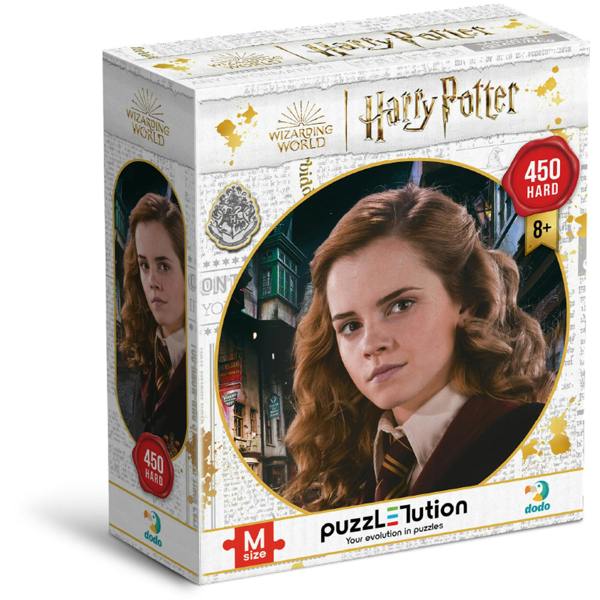 Portrait of Hermione Hard Puzzle - White