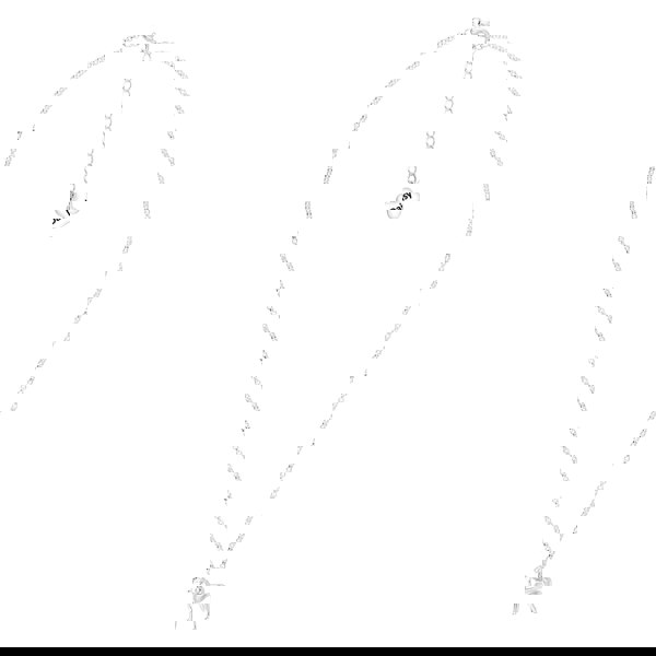 Mylee London Greyhound Silver Necklace - Personalised