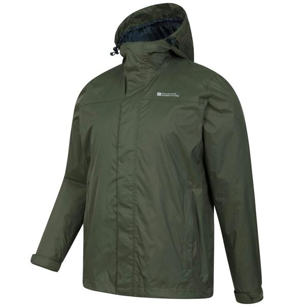 Mountain Warehouse Mens Torrent Waterproof Jacket - Green - 