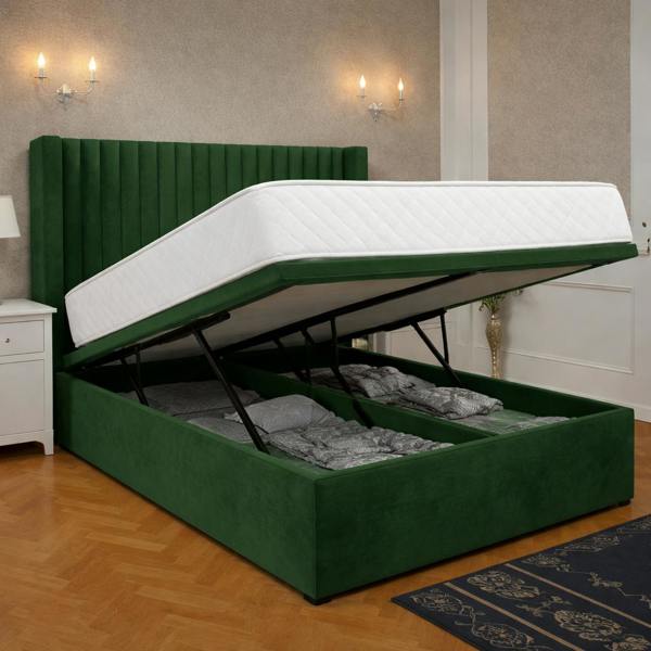 Great British Beds Toronto Winged Divan Ottoman Bed