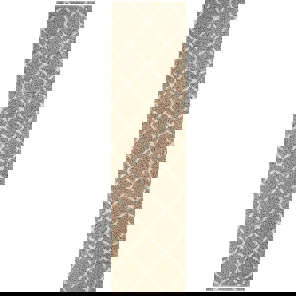 Moroccan Design Thick Shaggy Area Rugs Beige