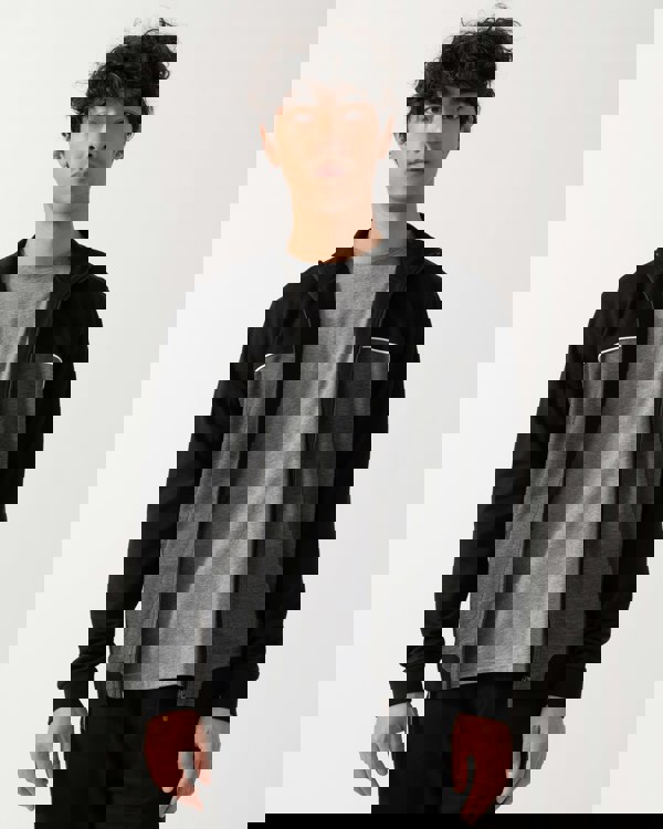 BOSS Orange Mens Loungewear Tracksuit Jacket 50545567 - Black 001