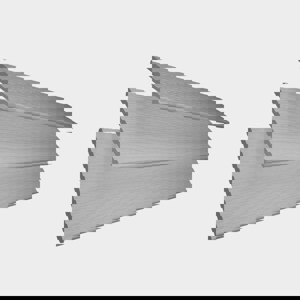 NewEdgeBlinds Dove Grey Faux Wood Venetian Blinds with Tapes (130cm Drop)