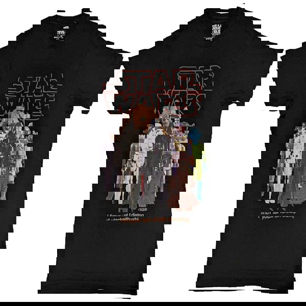 Star Wars Unisex Adult Empire Figures T-Shirt - Black