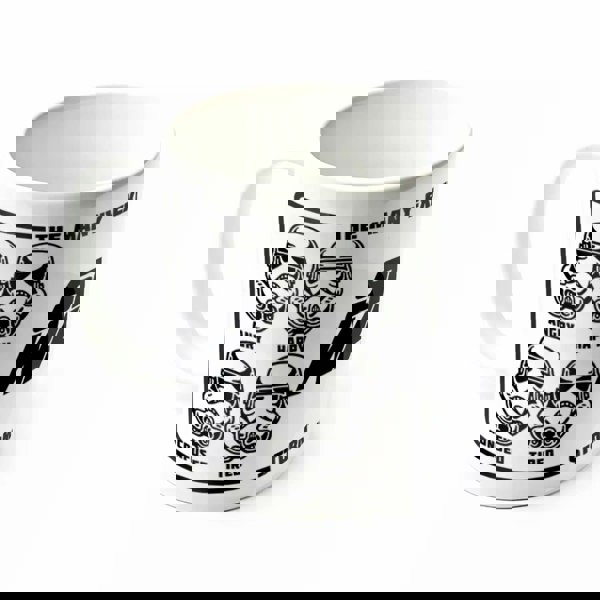 Star Wars Expressions Of A Stormtrooper Mug - White/Black