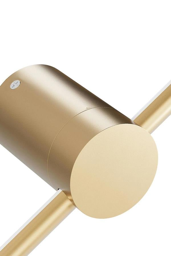 Living and Home 360 Degree Adjustable LED Straight Wall Light White Light 100cm with Wire