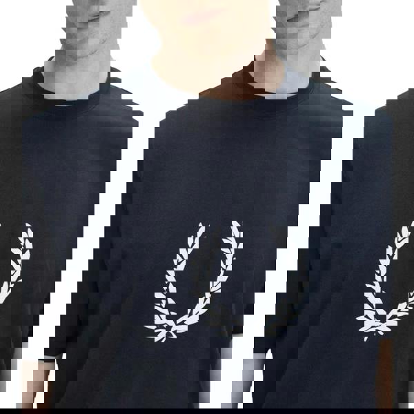 Fred Perry Unisex Adult M8536 608 T-Shirt - Navy Blue - 