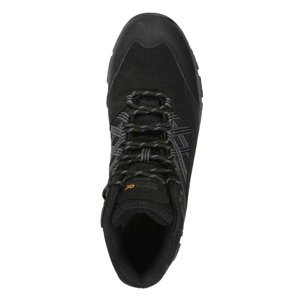 Regatta Mens Sandstone Safety Shoes - Black/Granite - 
