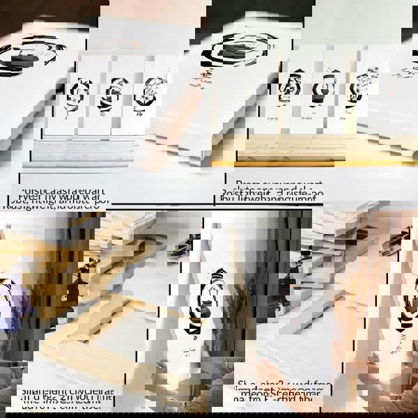 Large Paintings For Living Room Wall | Set of 3 wall art prints