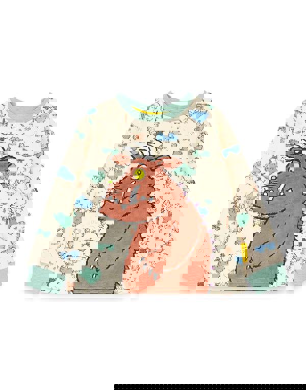 Gruffalo & Friends Unisex Kids Multicoloured Front Print Long Sleeve Long Leg Pyjama Set